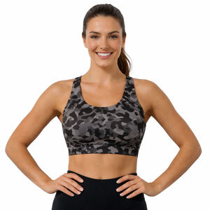 Athleta Camo Adjustable Sports Bra 32D